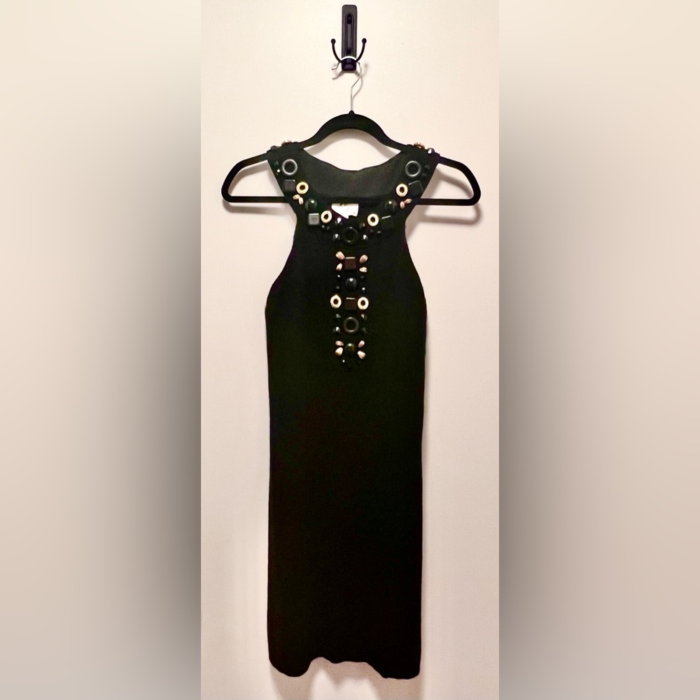 Milly Black Sleeveless Cashmere Dress👗🖤 Size Medium **EXCELLENT CONDITION!🎁**